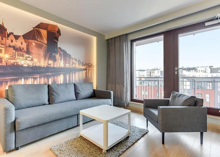 Goma Rent Chmielna 63 Waterlane Island Spa&wellness Lägenhet Gdańsk